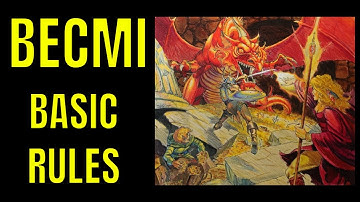 Basic Game Mechanics - BASIC BECMI Dungeons & Dragons Rules #1 🔴#4k LIVE