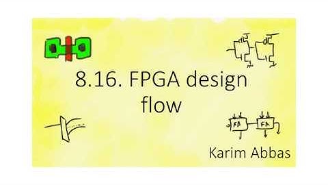 8.16. FPGA design flow