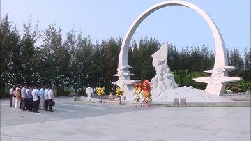 Dâng hương tưởng niệm các chiến sĩ Gạc Ma