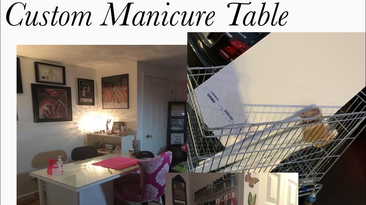 Manicure Table $48.99 Custom Designed