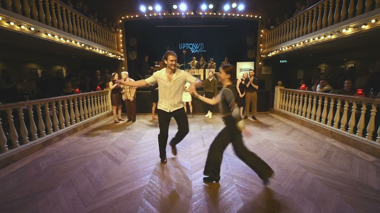 Uptown Rhythm 2024: Lindy hop M&M Advanced Competition Final with The Big Five