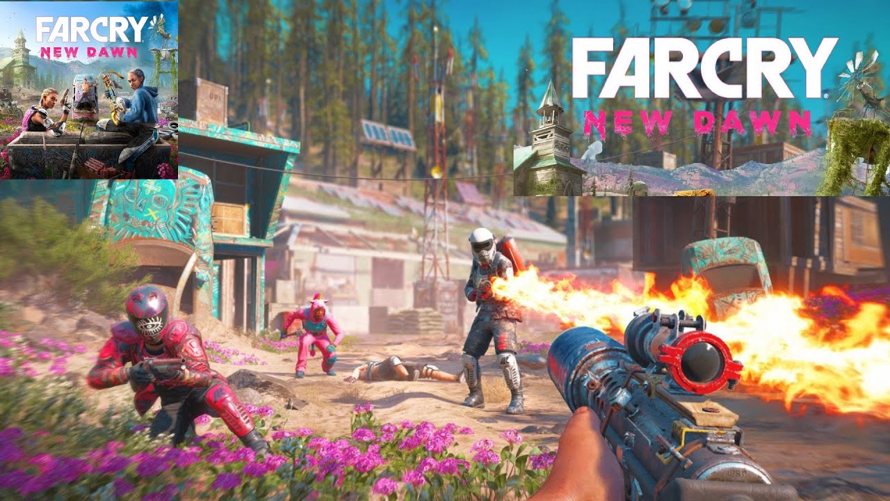 ✨Far Cry ® New Dawn: Chop Shop🔫 Outpost Stealth Combat Takeover during Late night