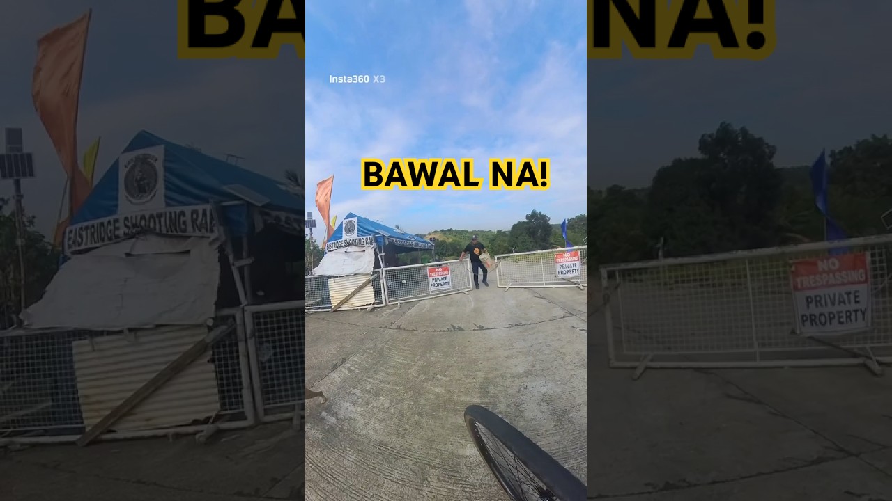 Bawal na dumaan sa Sitio Labahan sa Angono, Rizal