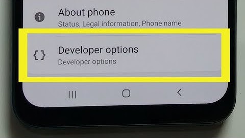 How to Enable Developer Options in Samsung Galaxy M21 M20