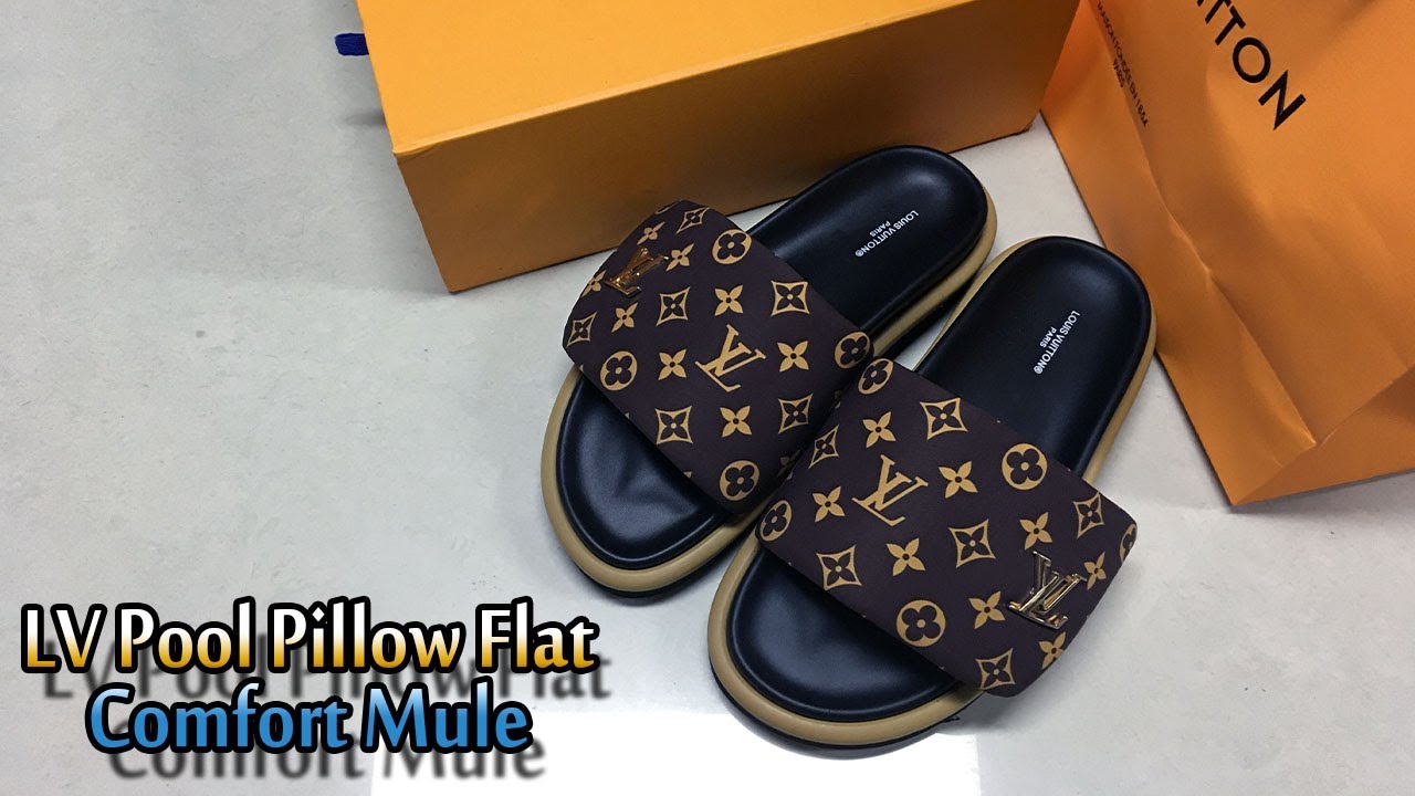 Louis Vuitton Mule LV Slides LV Waterfront Sandals Pool Pillow NEW