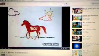 Nick Jr horses bumper 1997