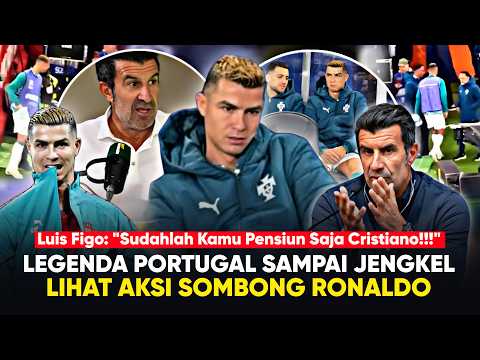 h5st777 x fortunes88 - Disuruh PENSIUN LEGEND Portugal!!! Reaksi Legenda Portugal Figo & Fans Lihat Aksi Ronaldo Vs Norway