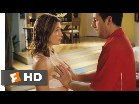 I Now Pronounce You Chuck & Larry Movie Clip - watch all clips j.mp click to subscribe j.mp Alex (Jessica Biel) changes in front of Chuck (Adam Sandler) and then asks him to feel her breasts. TM & Â© Universal (2012) Cast: Adam Sandler, Jessica Biel Director: Dennis Dugan MOVIECLIPS YouTube Channel: j.mp Join our Facebook page: j.mp Follow us on Twitter: j.mp Buy Movie: amzn.to Producer: Barry Bernardi, Allen Covert, Kevin Grady, Jack Giarraputo, Ryan Kavanaugh, Amanda Morgan Palmer, Adam Sandler, Tom Shadyac, Nick Swardson Screenwriter: Barry Fanaro, Lew Gallo, Alexander Payne, Jim Taylor Film Description: When two testosterone-fueled firemen attempt to register as domestic partners in order to bypass the bureaucratic red tape preventing one of them from naming his own two children as his life-insurance beneficiaries, their low-key ruse turns into headline news in this quirky matrimonial comedy starring Adam Sandler and Kevin James. Chuck Levine (Sandler) and Larry Valentine (James) are two New York City firefighters whose longtime friendship has endured many a five-alarm fire. All that widower Larry wants is to ensure that his two children will be taken care of if anything should happen to him on the job, and all that single blaze-battler Chuck wants is to carry on with his carefree life of noncommitment. Having once rescued Larry from certain death in a particularly fearsome inferno, beholden Chuck feels forever indebted to his brave friend and has vowed to repay the <b>...</b>