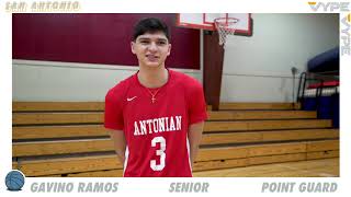 Gavino Ramos from Antonian Basketball // SATX Basketball