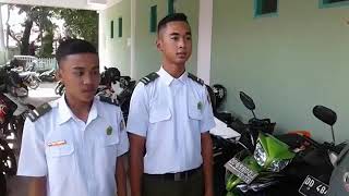 Disuruh menyanyi karna terlambat apel!!lucu dan gokil banget