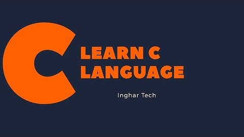 أنواع البيانات الاساسية و احجامها في لغة C.