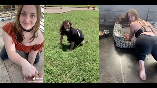 Tik tok Yourpuppygirljenna Makes Millions Pretending to be a dog