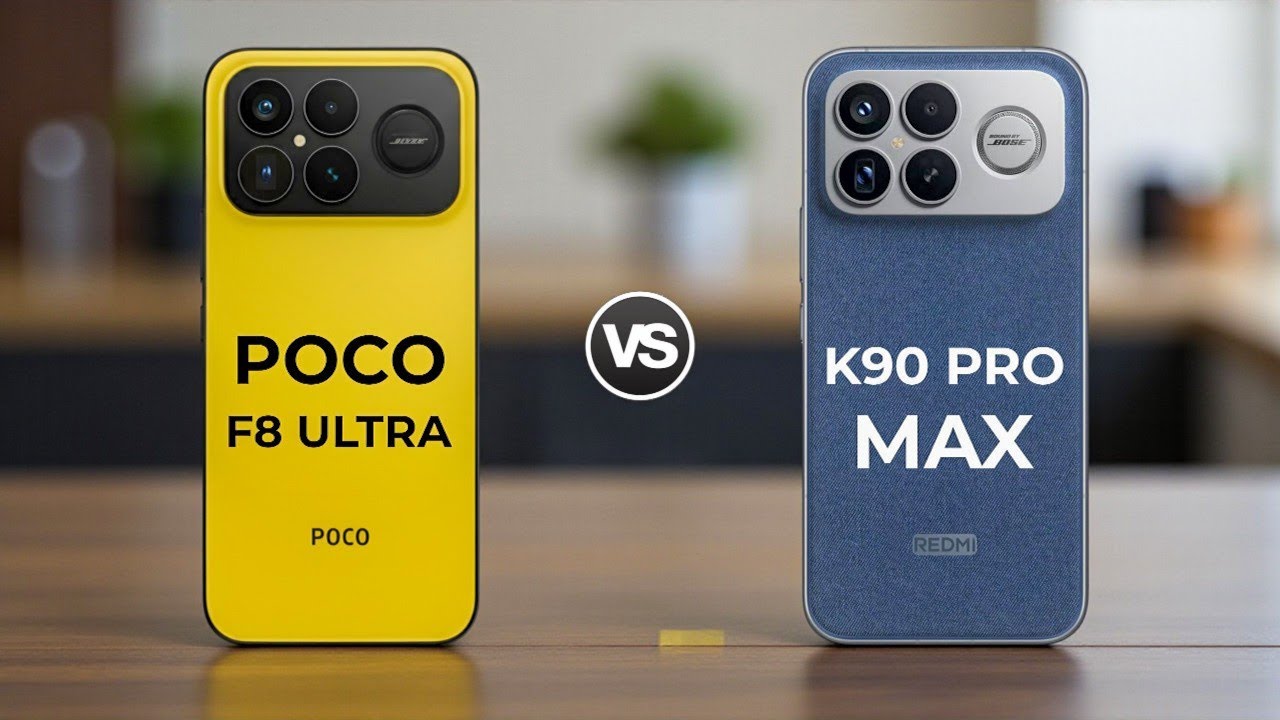 redmi k90 512G poco f8 pro ROM焼 Poco F8 Ultra 5G Vs Redmi K90 Pro Max 5G - YouTube