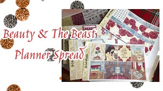 Beauty and the Beast Planner Spread screenshot 2