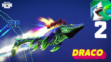 Draco New Shark Skin !!!! Hungry Shark World || (Android,ios) Gameplay - Walkthrough