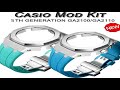 New Gen5 Casioak Stainless Steel Case for G-Shock GA2100 Mod Kits Modification Kit Metal Bezel