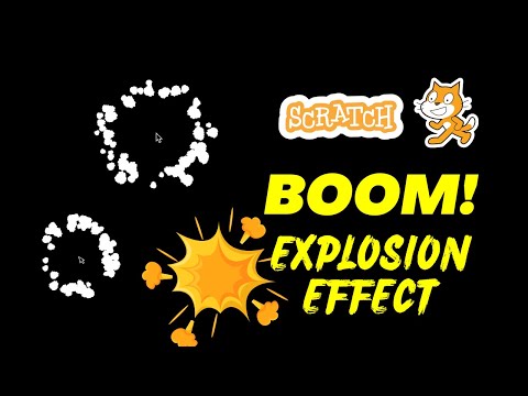 Amazing Explosion Effect in Scratch Coding #scratch #scratchtutorial #scratchprogramming #shorts
