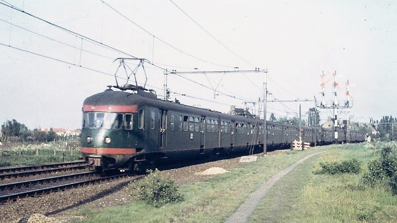 NS Mat'46 Nederlandse Spoorwegen jaren '50