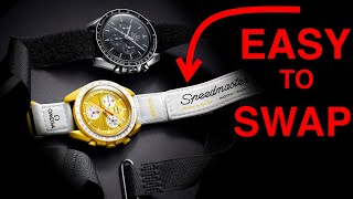 MoonSwatch Band Replacement | Swatch X Omega Speedmaster Teardown