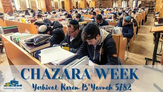 Chazara Week 5782 - Yeshivat Kerem B'Yavneh