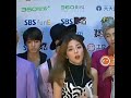 Jungkook 🐰 and Jimin 🐥 was checking their height with this girl