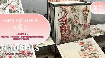 EXPLODING BOX AND ALBUM - PROJECT SHARE