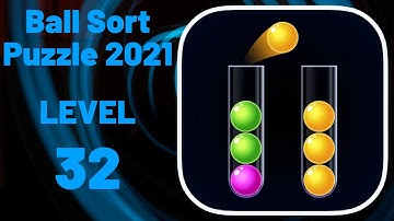 Ball Sort Puzzle 2021 Level 32 Walkthrough Solution (iOS - Android)
