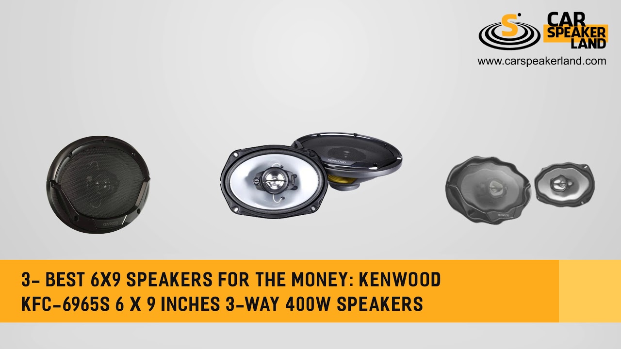 best 6 by 9 speakers for bass