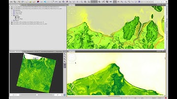 NDVI from Landsat 8 in SNAP