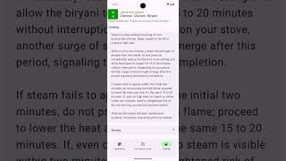 Biryani Recipes - Mobile App Demo screenshot 2