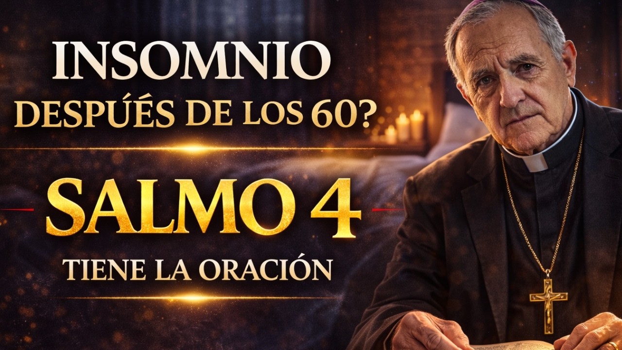 ¿Te cuesta dormir después de los 60? El Salmo 4 revela la oración que trae descanso verdadero