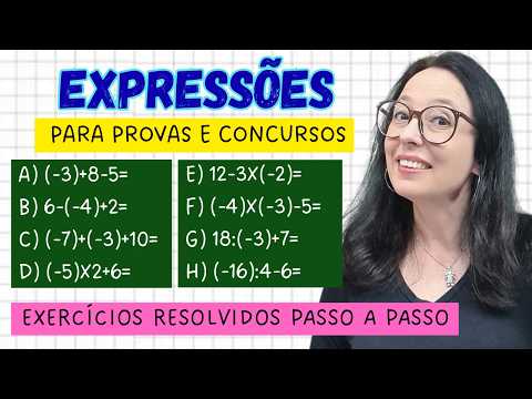 Expressions with Whole Numbers - The Four Operations and Rules of Signs