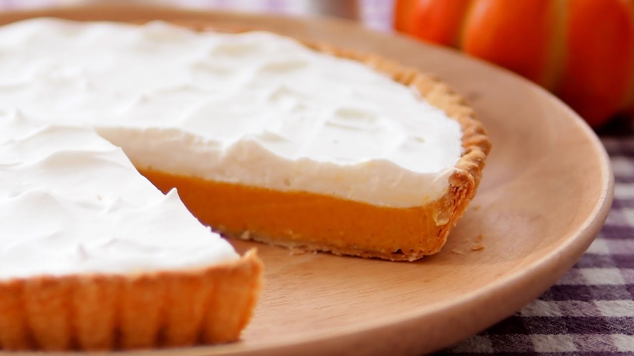 パンプキンプリンパイ | スイーツレシピ