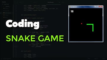 Coding The Snake Game | Timelapse