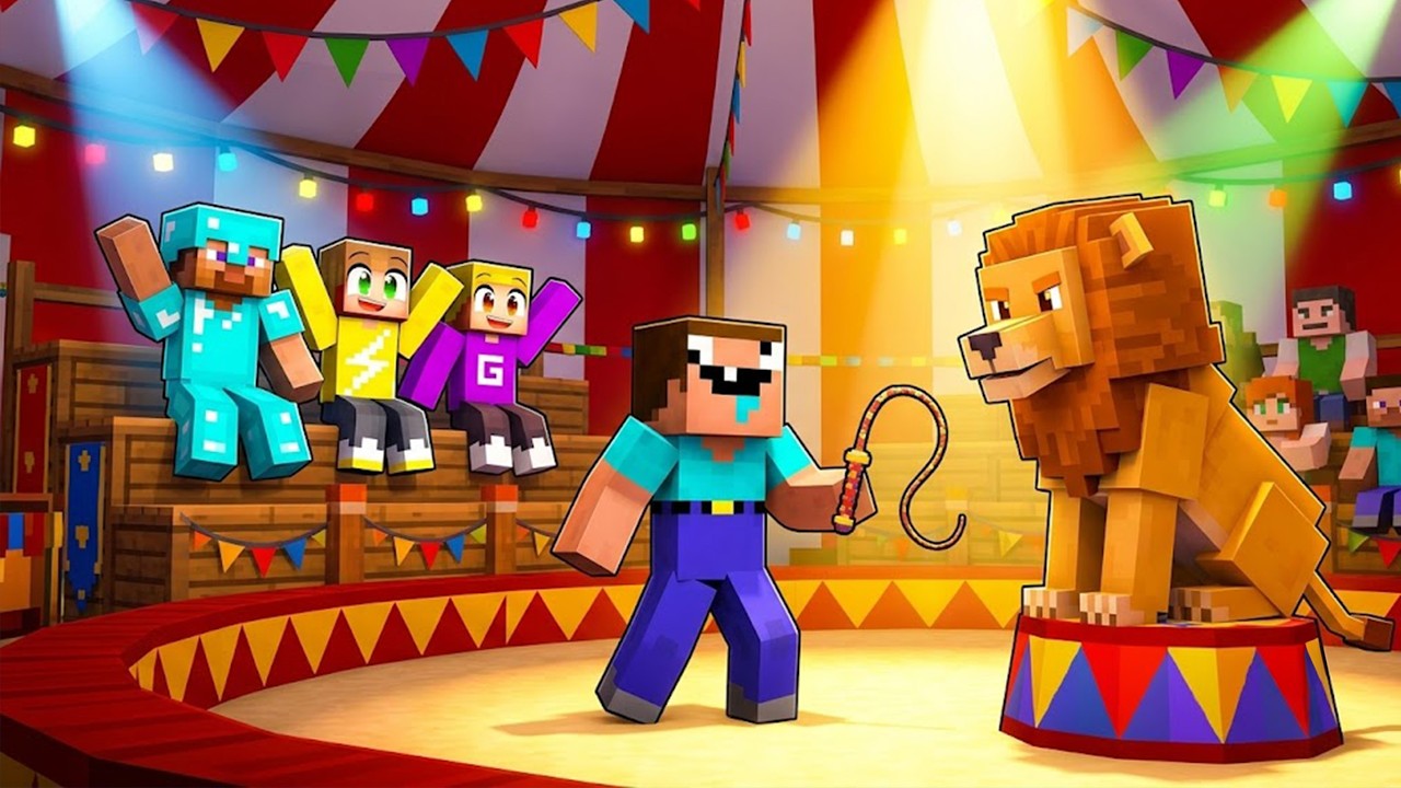 Wij Beginnen Een Circus In Minecraft! (Survival)