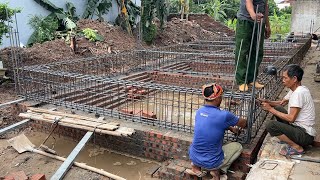 Foundation Engineering On Weak Geology | Large Block Reinforced Concrete Structure | Building House