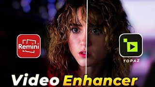Remini vs Topaz Video Enhancer App - Easy 4K HD Quality
