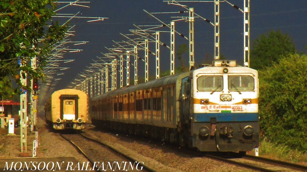 Monsoon Railfanning | High Speed Diesel Actions on Jaipur - Phulera Division | Indian Railways
