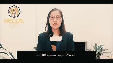 Pwede nga ba mag-amend ng nai-file na return? [Hello, BIR!] #HelloBIR