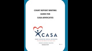 Court Report Writing