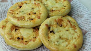 Manakeesh Recipe - Cheese Manakeesh :: Homemade Cheese Flatbread