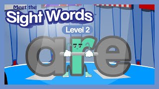 Meet The Sight Words Level 1 - Αre Preschool Prep Company