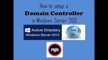 How to Set Up Domain Controller |  Active Directory | DNS Server | in Windows Server 2012