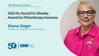 2022 Dr  Russell G  Mawby Award for Philanthropy