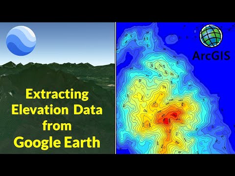 Extracting Elevation Data from Google Earth