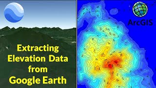 Extracting Elevation Data from Google Earth