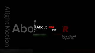 About Her... Gacha Trend Not Og Ib