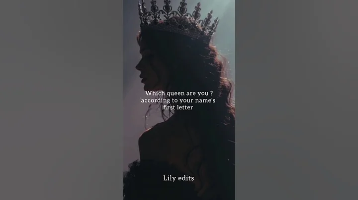 Which queen are you according to your name's first letter comment 👇🤔#fpyシ #asethicedits #aestheic
