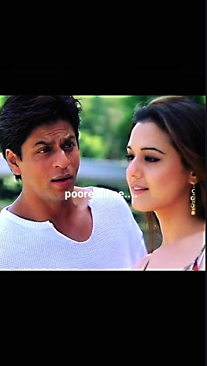 kal Ho Na Ho 💕🏹 || sonu Nigam|| Shahrukh Khan, #sharukhkhan #music #shorts