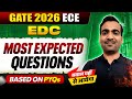 EDC : Most Expected Questions | ECE | GATE 2026 Preparation